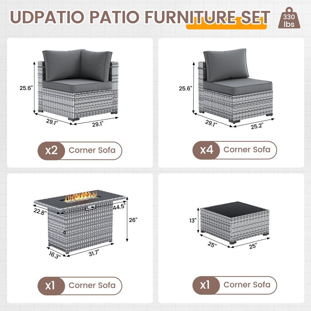 UDPATIO 761610771963 Patio-Conversation-Sets - View #7
