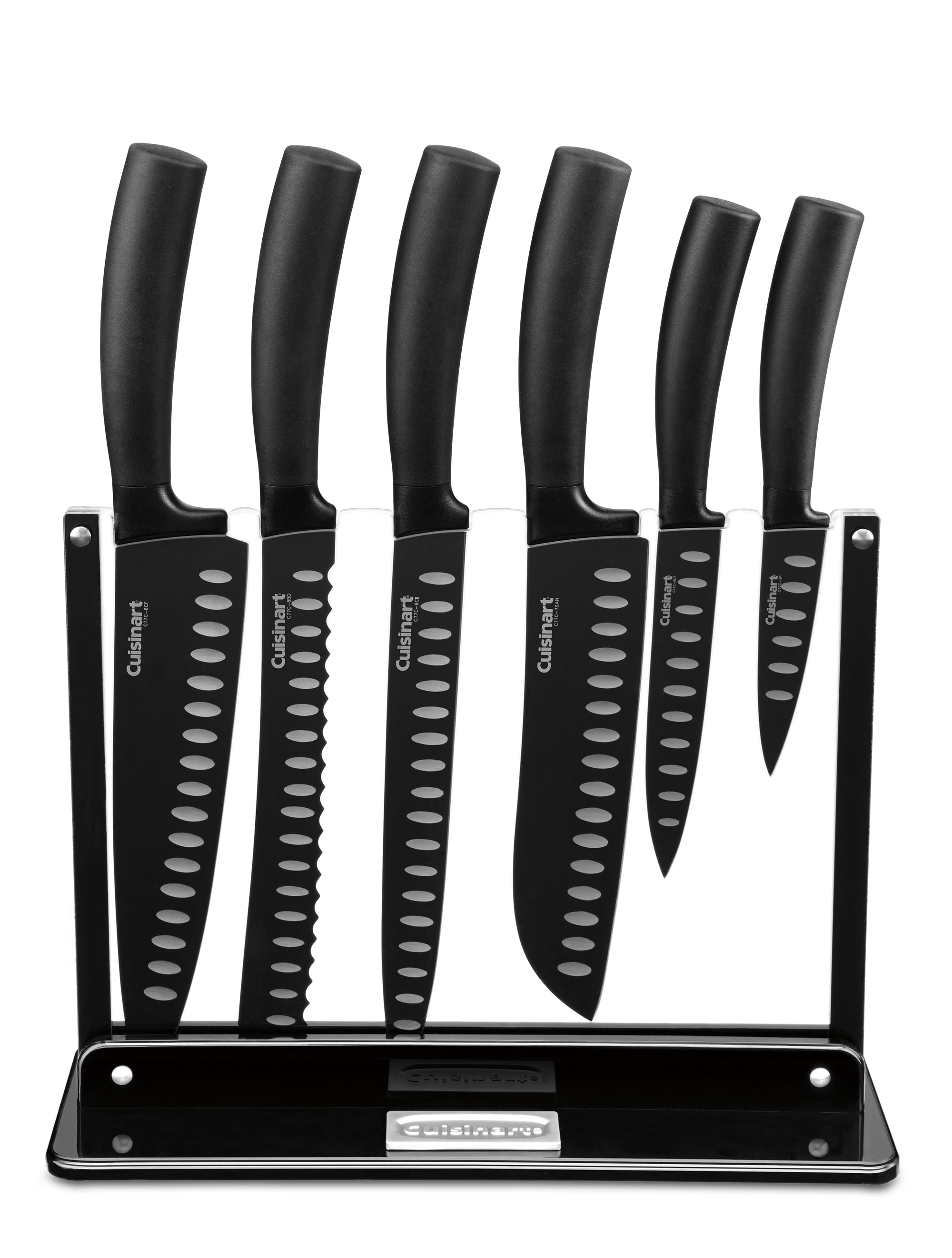 NEW Cuisinart Classic Triple Rivet 6-Piece Steak Knife Set Stainless Steel  C77TR