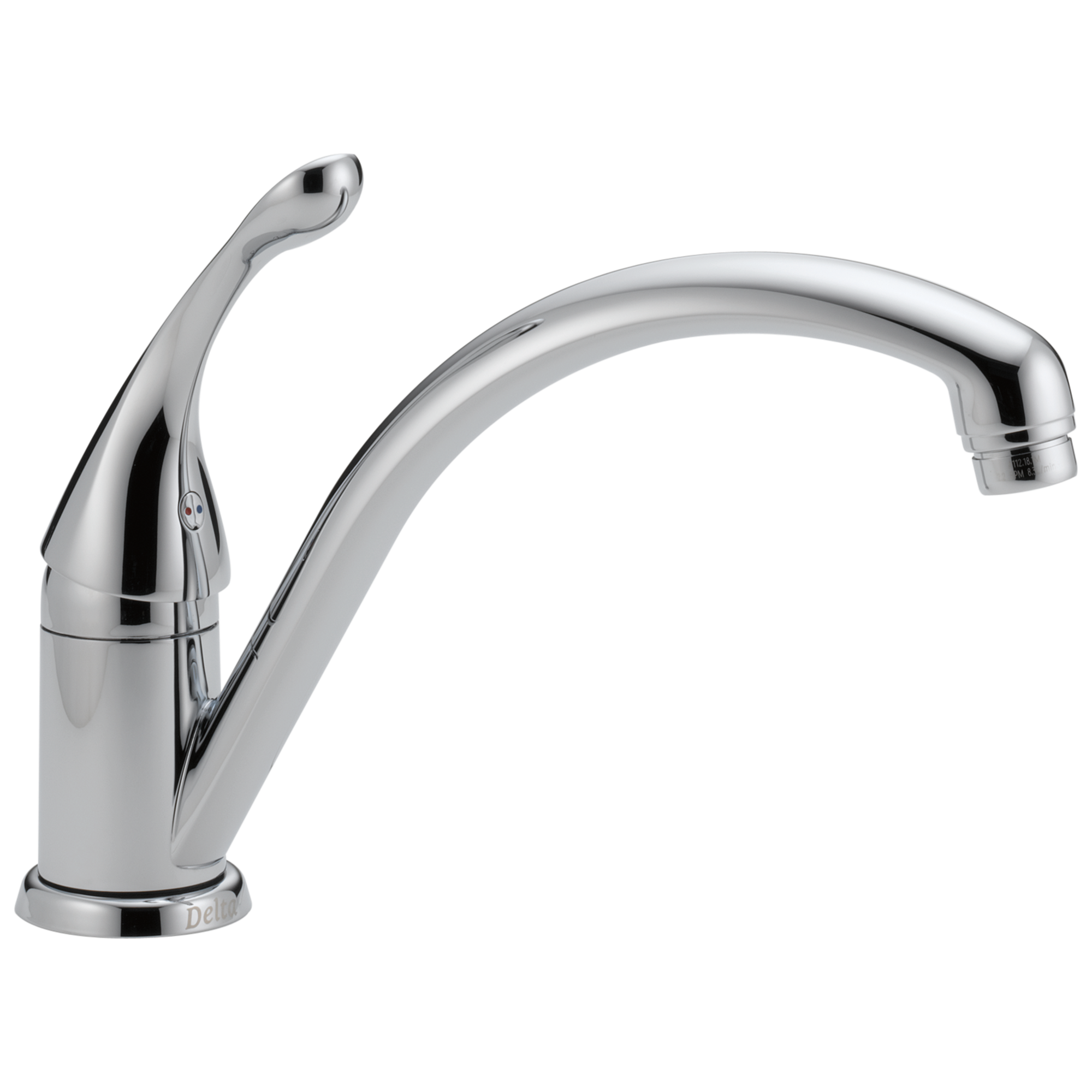 Delta 141-DST Collins Chrome Single Handle Deck-mount Kitchen Faucet