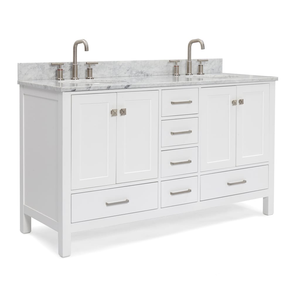 ARIEL A061DCW2OVOWHT Bath-Vanity-Combo - View #3