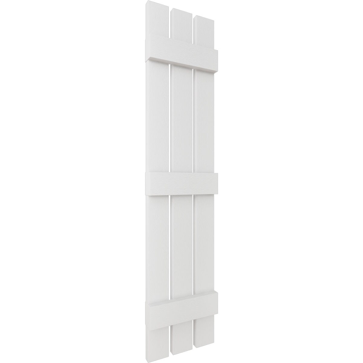 Ekena Millwork LS3S12X05500WH Exterior-Shutters - View #2