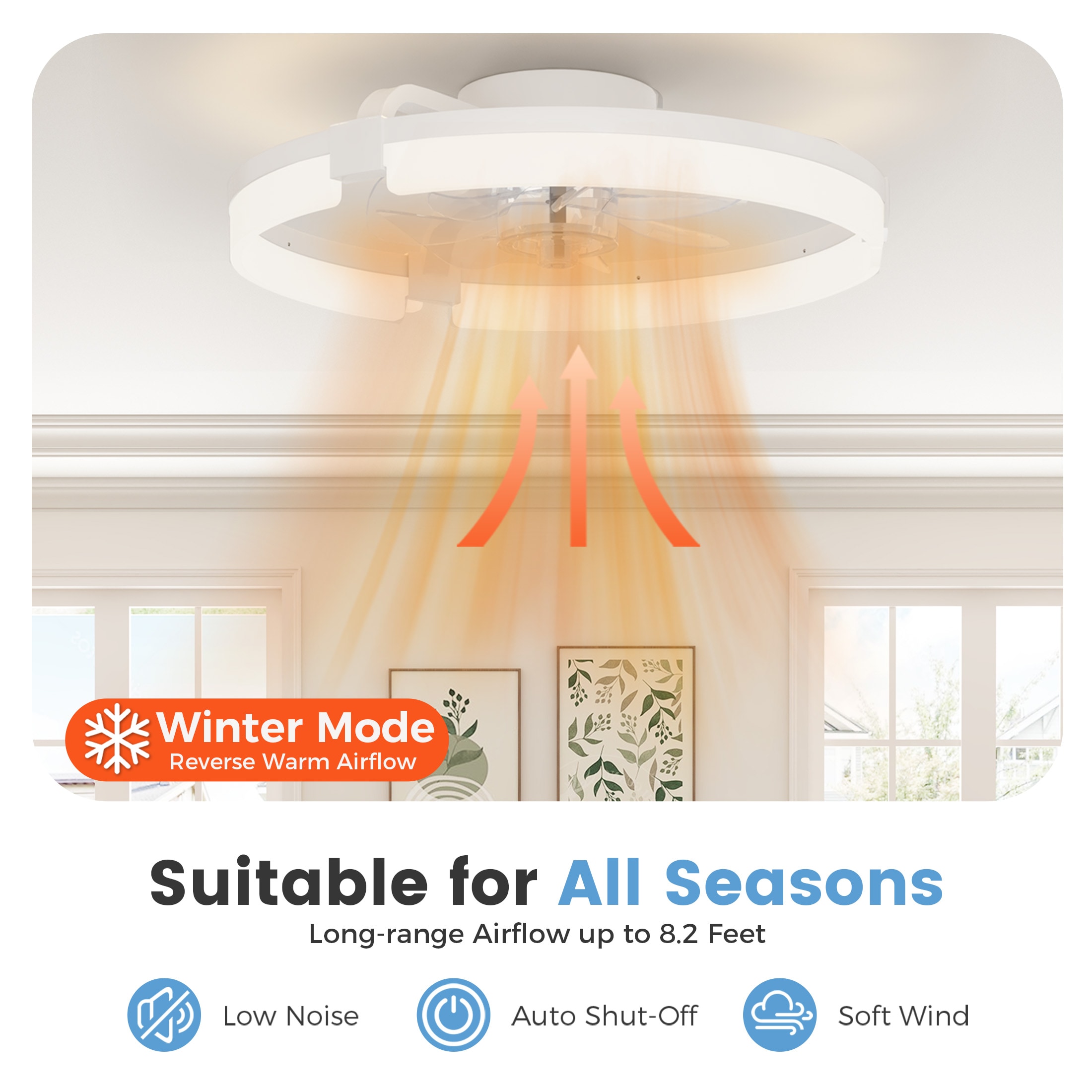 Sweetcrispy L-AC-DSV4CDS-23D6WT Ceiling-Fans - View #4
