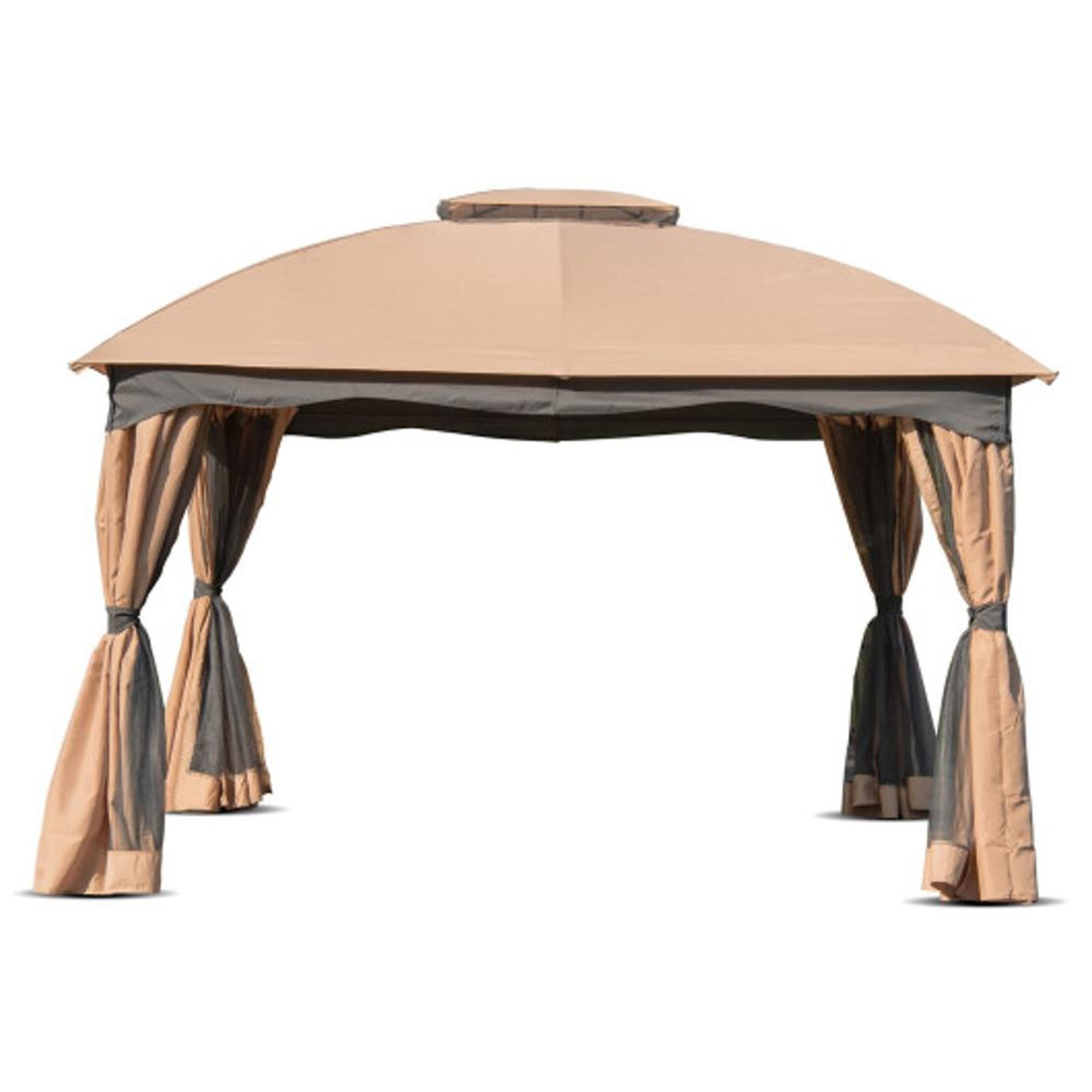 BABOOM BOM-0384GR-CO Wood-Resin-Gazebos - View #2