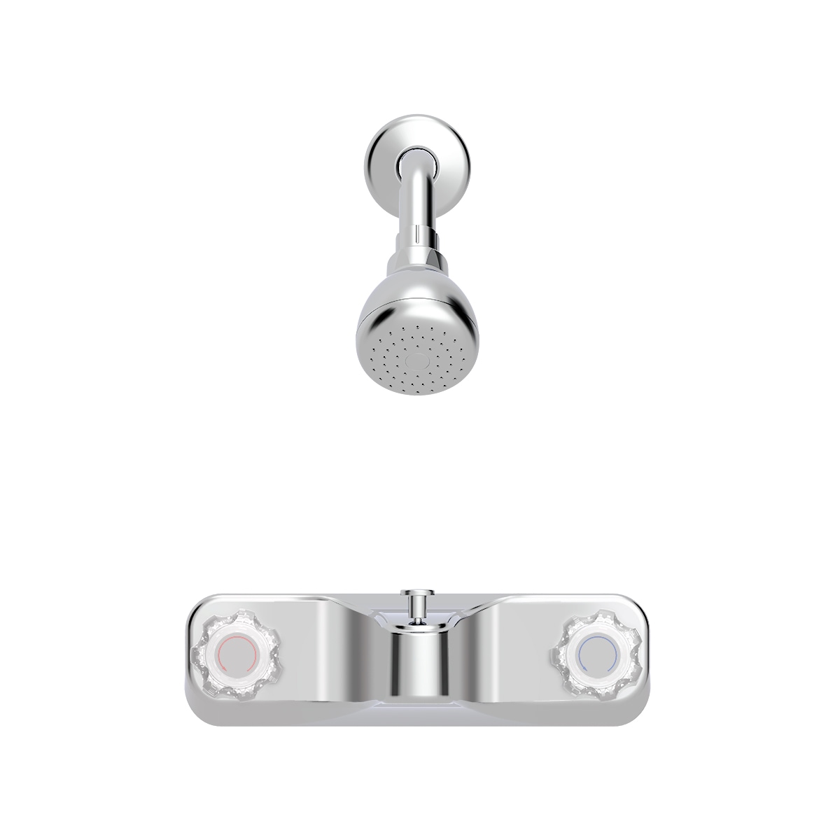 Project Source F201E510CP Tub-Shower-Faucets - View #3