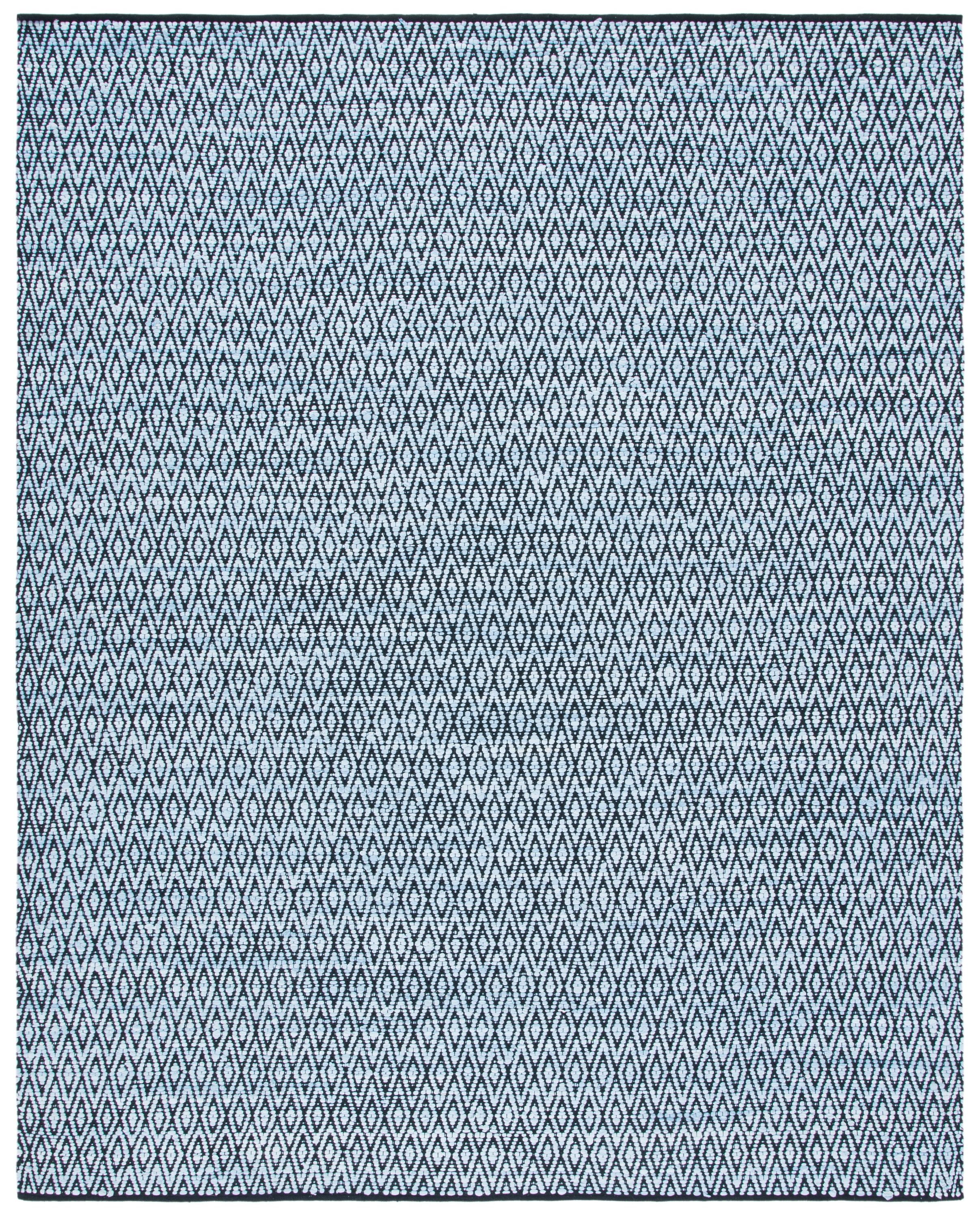 Safavieh MTK621Y-8 Montauk Asasha 8 x 10 (ft) Polyester Green/Black Rectangular Indoor Geometric Bohemian/Eclectic Area rug