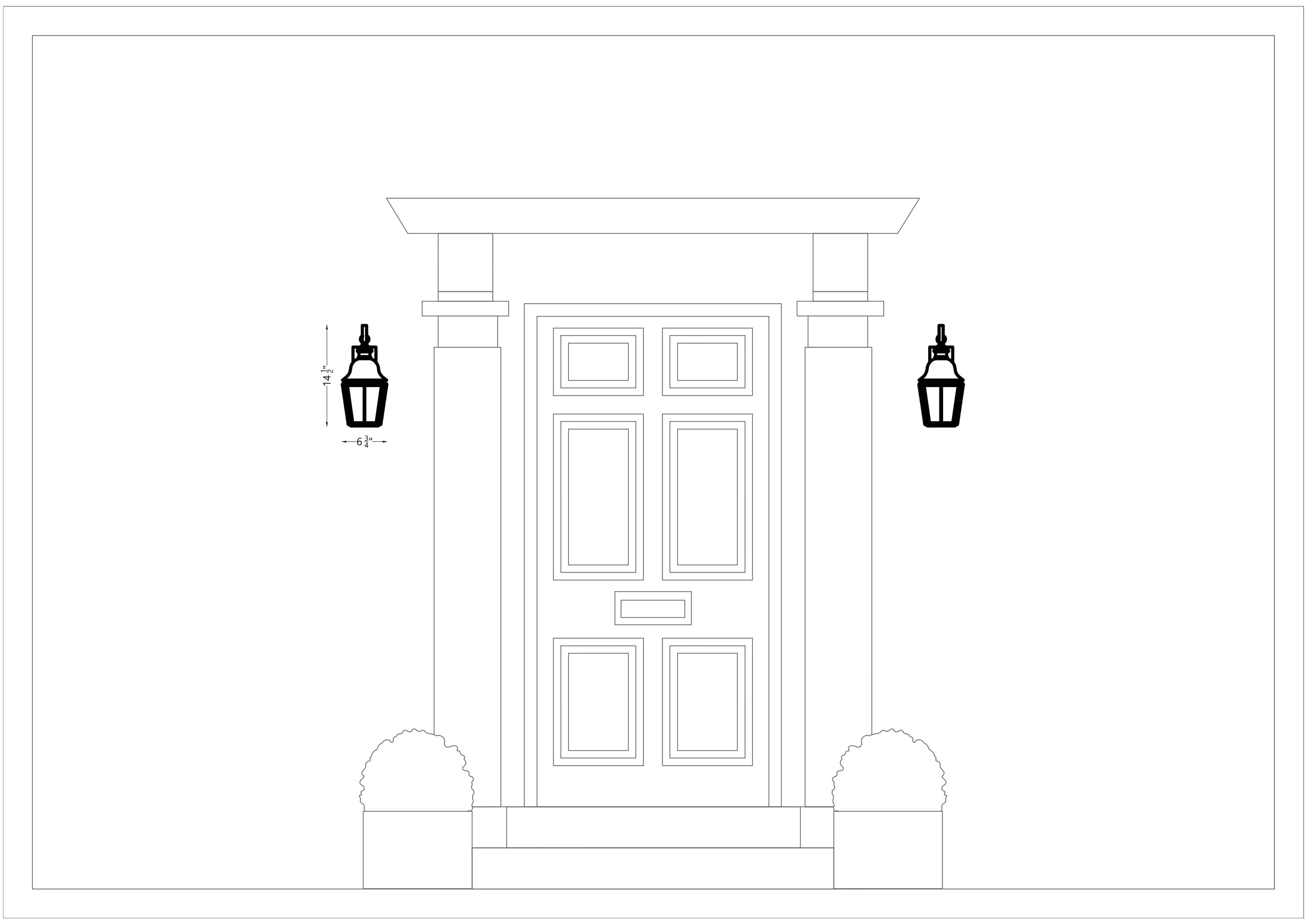 Generation Lighting 8462-46 Outdoor-Wall-Lighting - View #2
