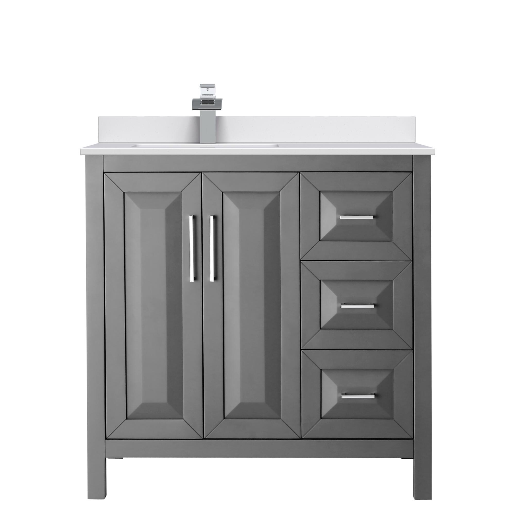 Wyndham Collection WCV252536SKGWCUNSMXX Bath-Vanity-Combo - View #3