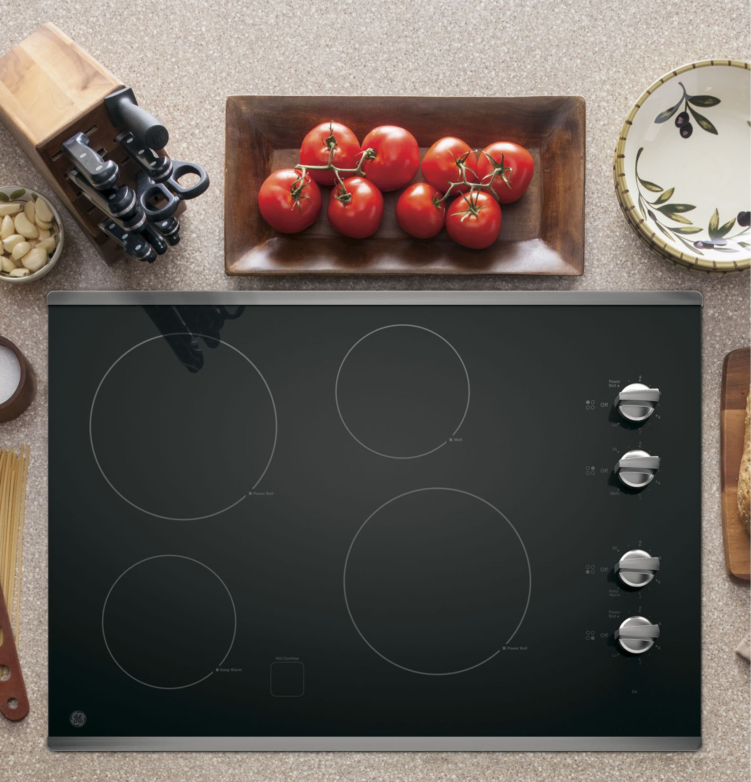 Smoothtop electric online cooktop