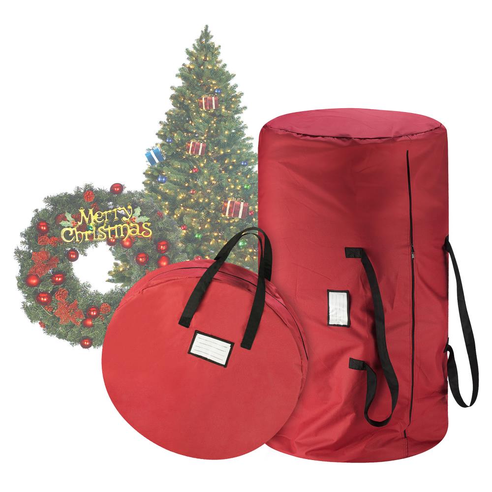 Hastings Home 997185JHC 12.5-in W x 3-in H Christmas Tree Storage Bag (For Tree Heights 6-ft-9-ft)