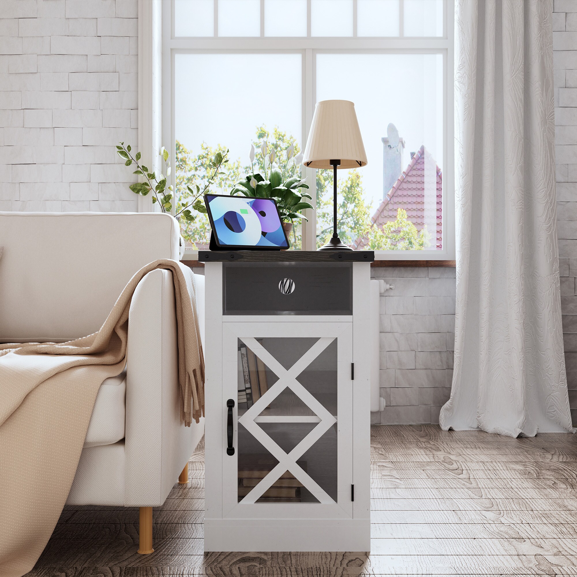 Clihome CL0150711WH End-Tables - View #6