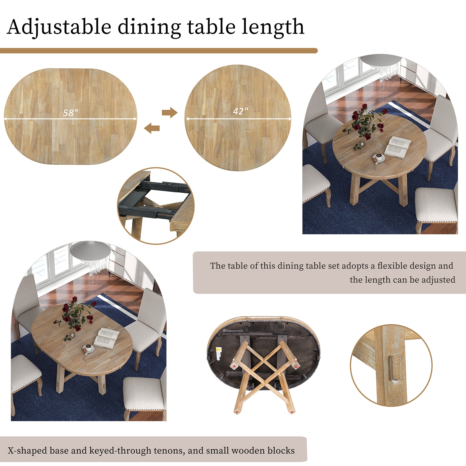 SINOFURN SYA010277GY Dining-Tables - View #10