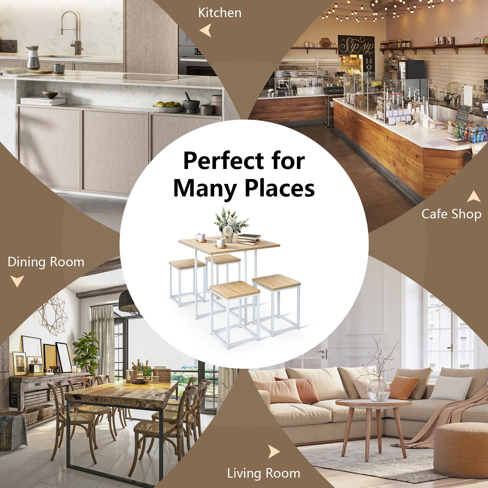 Fenbeli QLLSFENH451 Dining-Sets - View #8