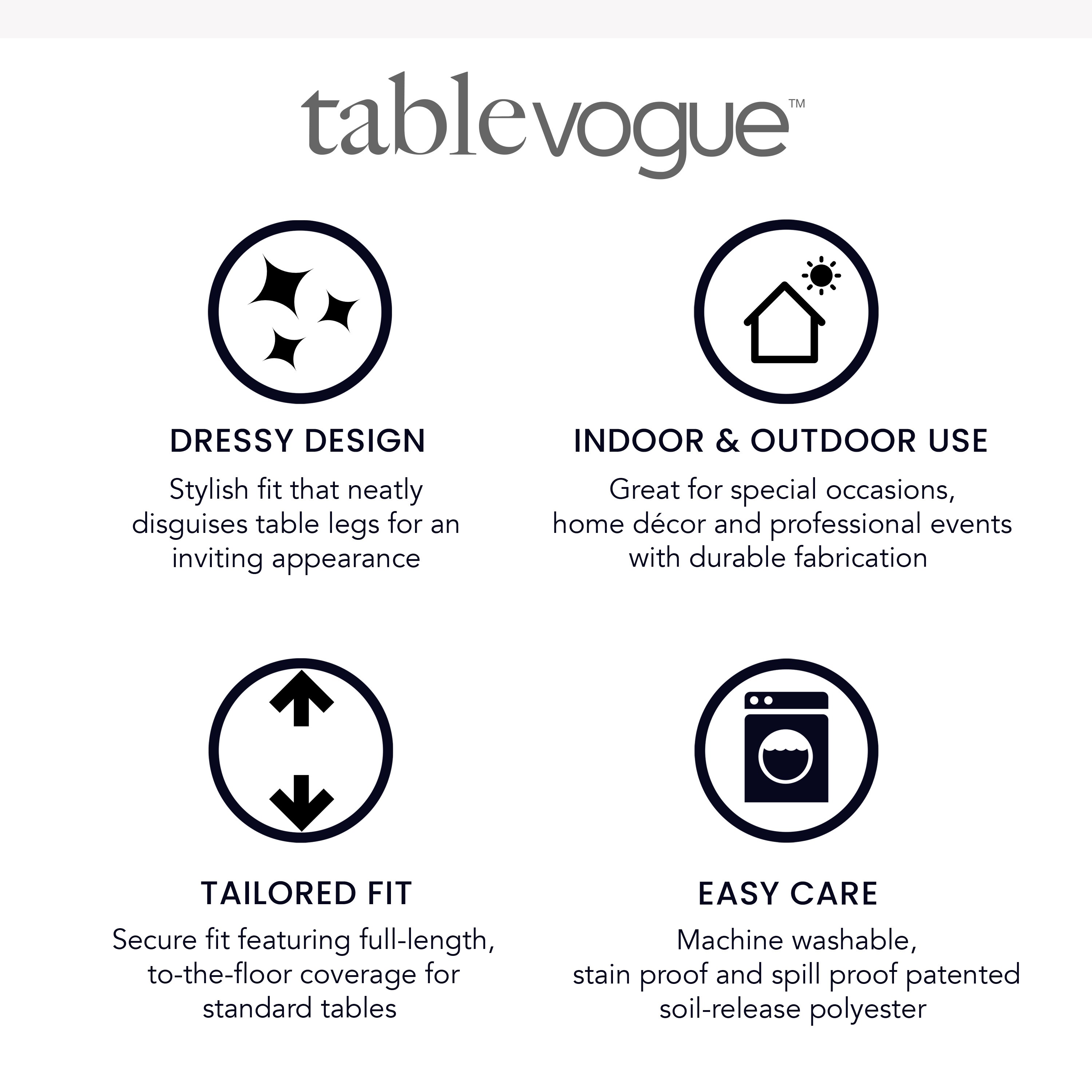 WestPoint Home 028828403162 Table-Covers - View #5