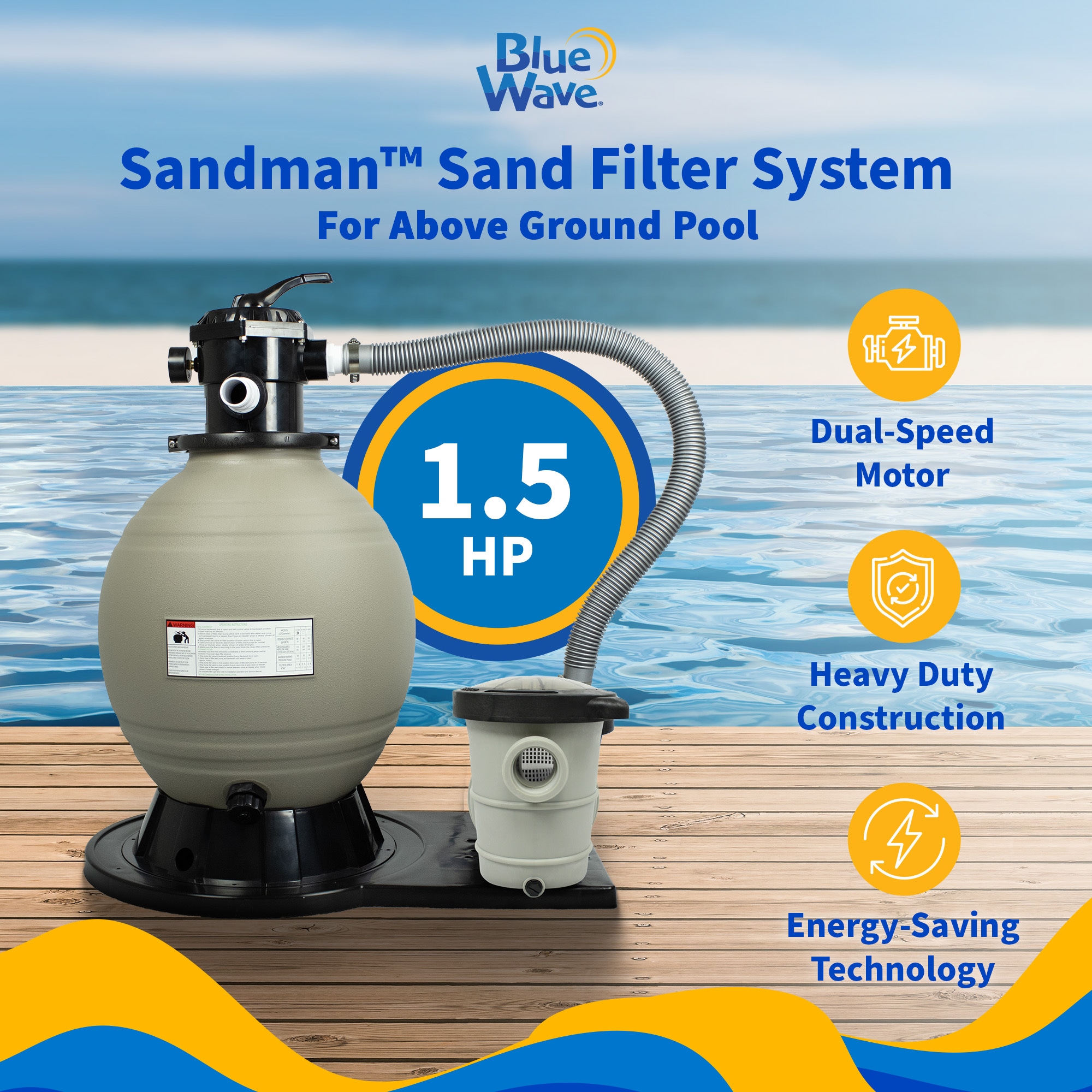 Blue Wave NE6170 Pool-Filter-Systems - View #2