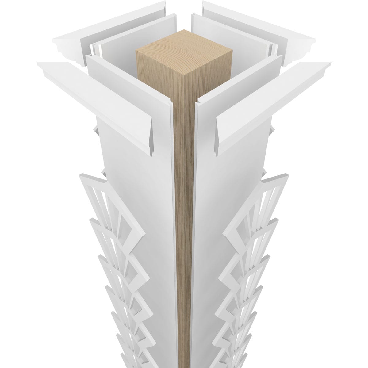 Ekena Millwork CC1009ENCTLTUTU Column-Wraps - View #7