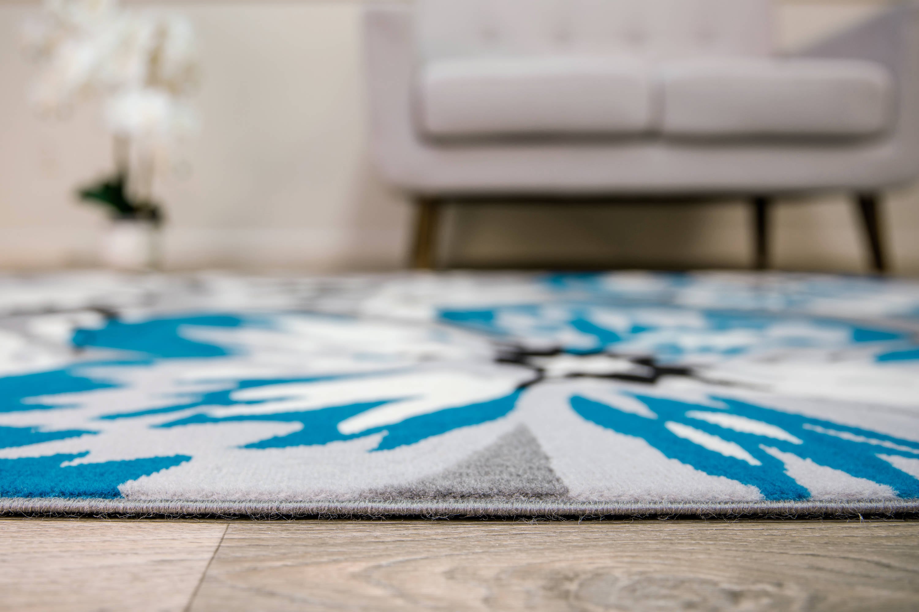 World Rug Gallery 9098 BLUE 6RND rugs - View #3