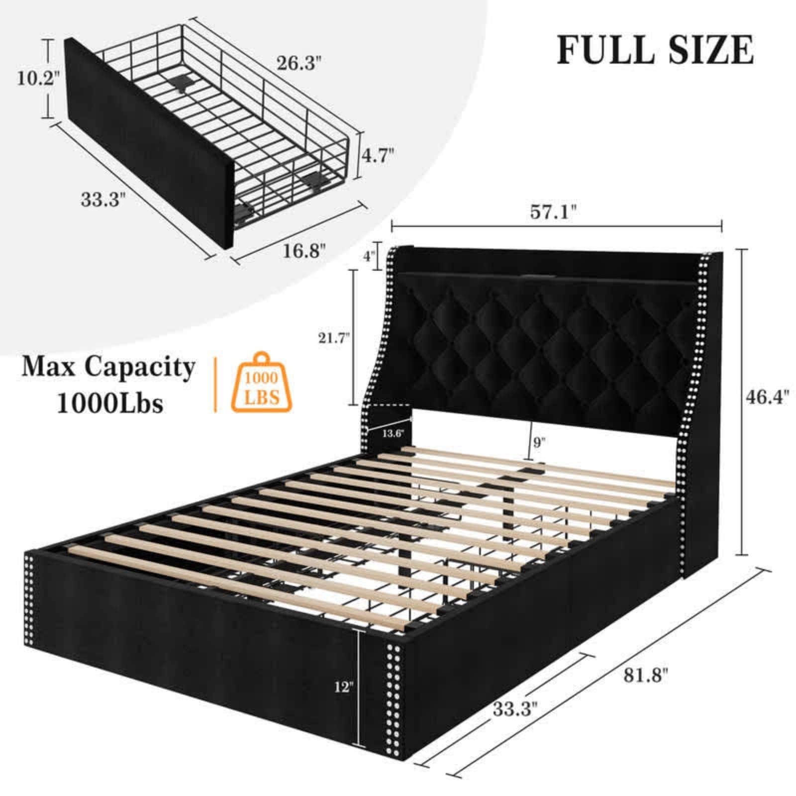 Qeetex VGX-PHO-11HQZ8BB beds - View #2