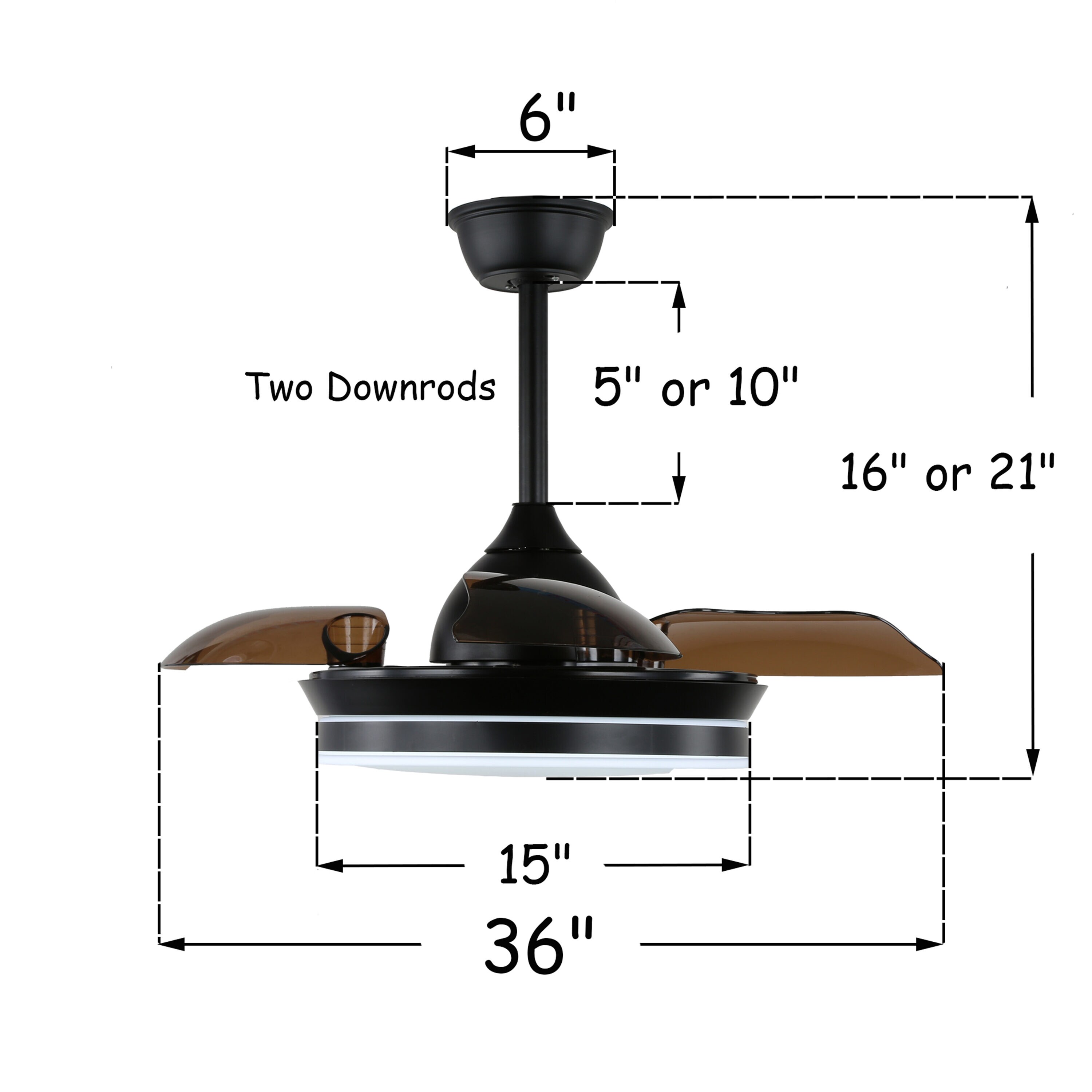Oaks Decor BD3652-B Ceiling-Fans - View #11