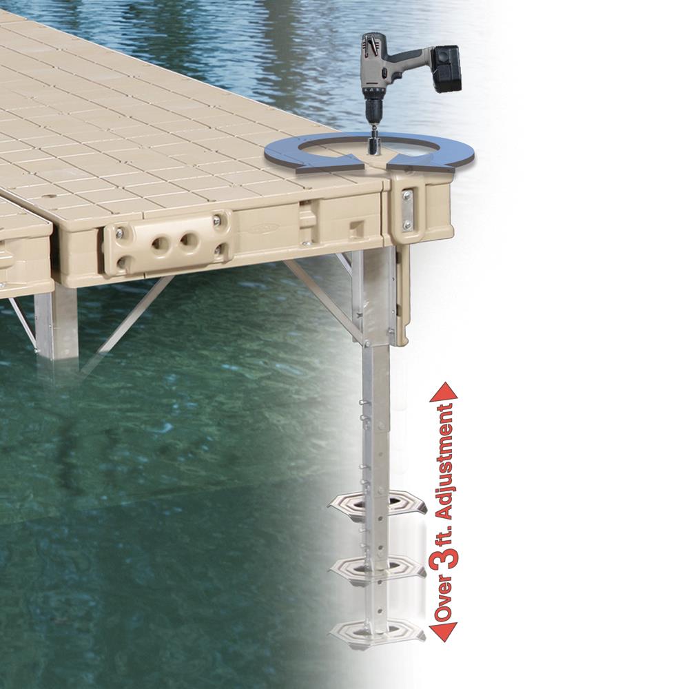 Playstar Commercial Grade Floating Dock Kit 4' x 10