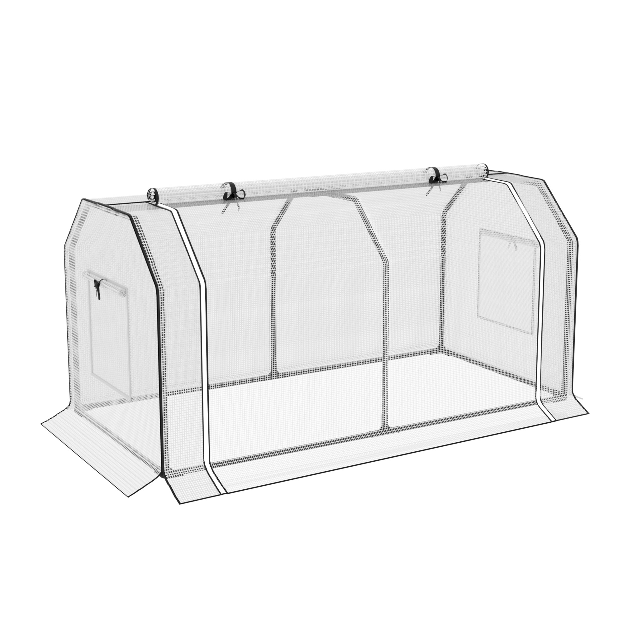 Patio Watcher 56-BLZ greenhouses - View #2