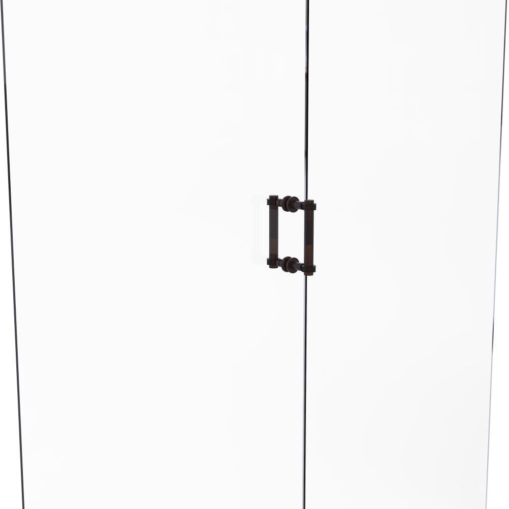 Allied Brass 404D-6BB-VB Venetian bronze 6-Inches Hinged shower door Handle