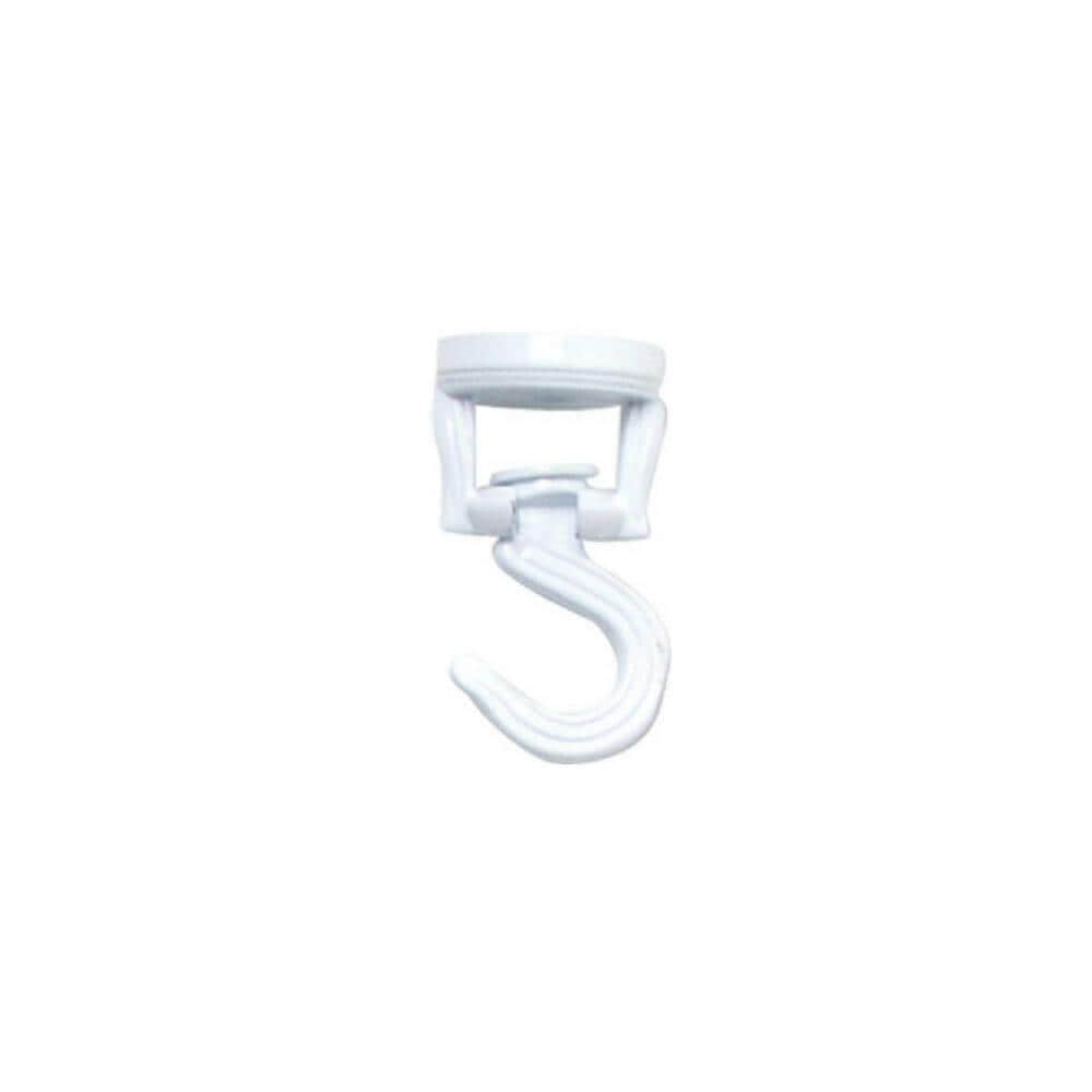 CRKT 86132 White Swivel Ceiling Hook- Pack Of 6 at Lowes.com