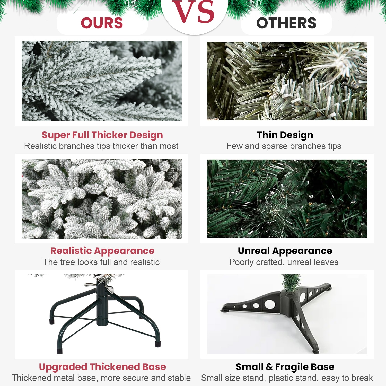 AAZJ JMR-307765AAZ Artificial-Christmas-Trees - View #7