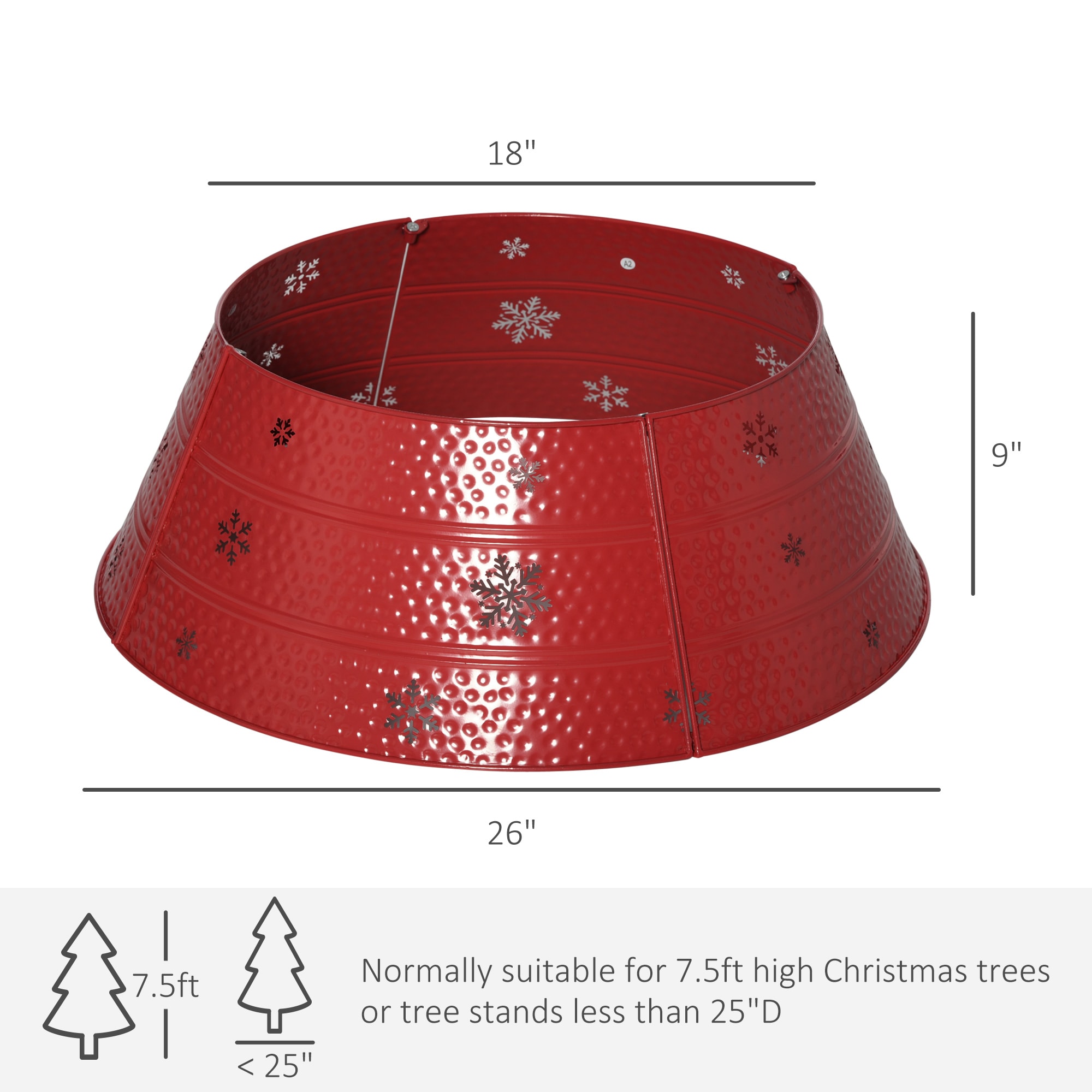 Forclover HYFE-23955GR Tree-Skirts - View #4