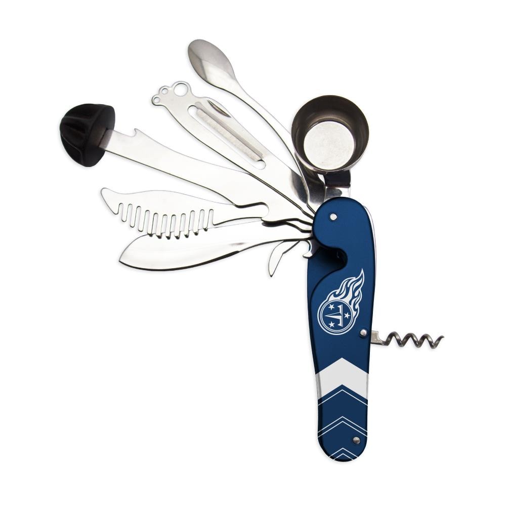 The Sports Vault Tennessee Titans Blue Bartender Multi-tool in the Barware  & Accessories department at