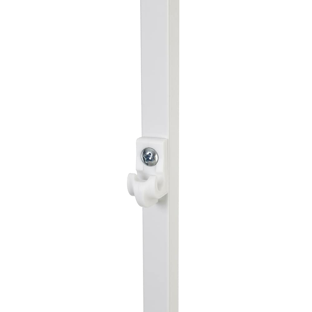 ClosetMaid Fixed Mount 86-in White Steel Support Pole in the Wire