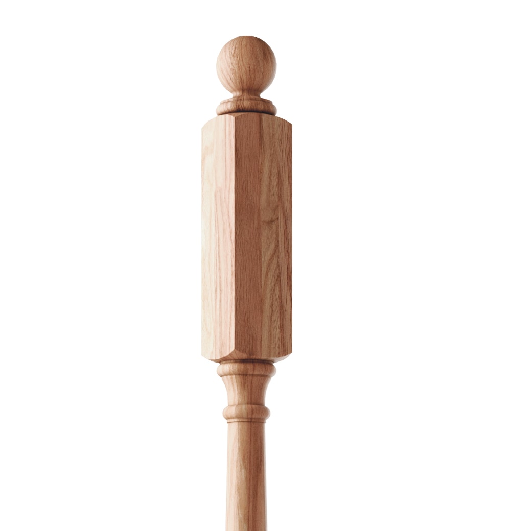 Crown Heritage 4414045B Interior-Stairpart-Newel-Posts - View #2