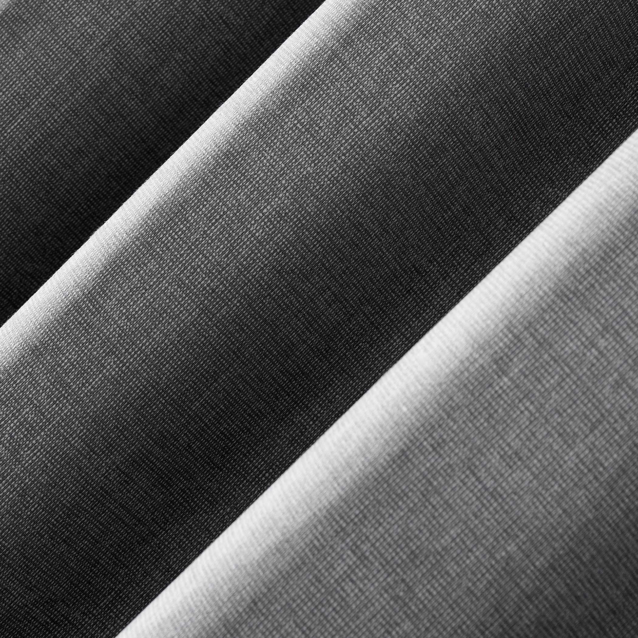 Gray Blackout Thermal Insulated Grommet Curtain Panel
