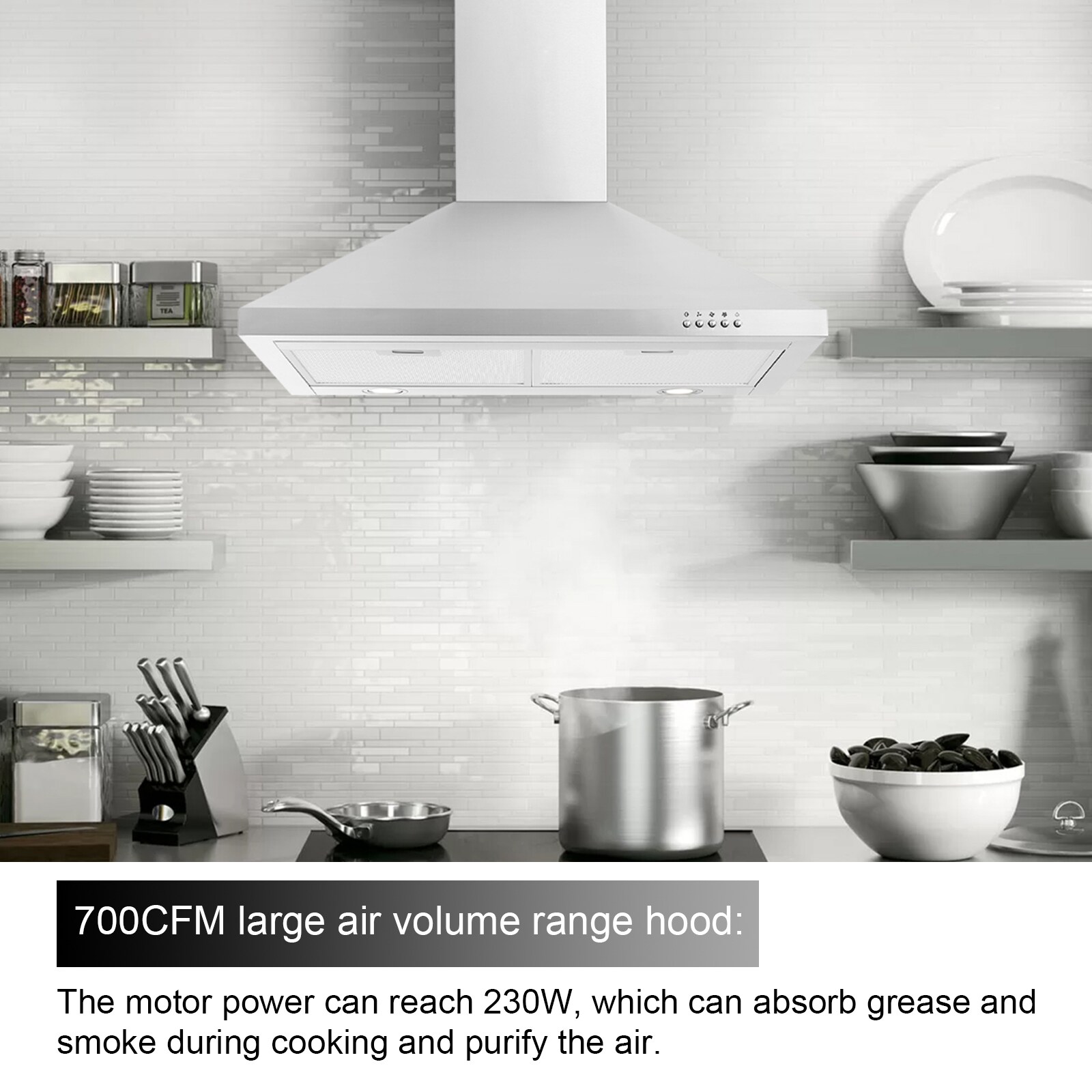 Maocao Hoom BH84373 Wall-Mounted-Range-Hoods - View #6
