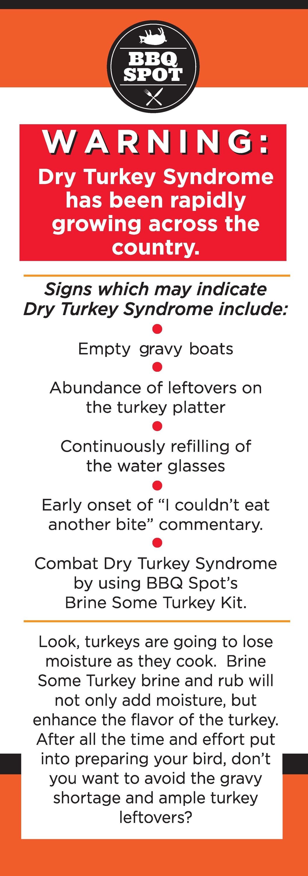 Brine Some Turkey 19 oz Brine Kit & Seasoning