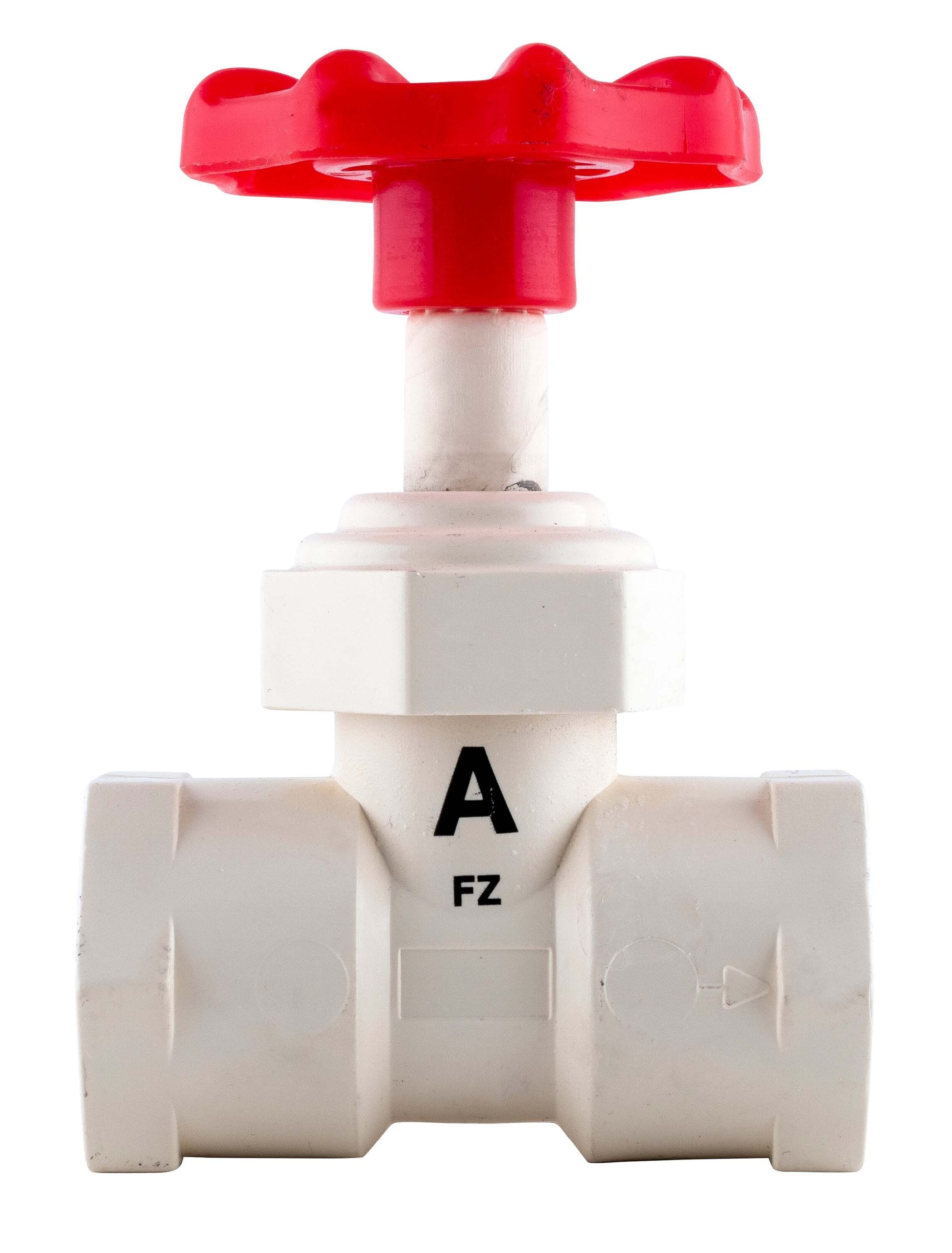 AMERICAN VALVE P60SCPVC34 3/4-in CTS x 3/4-in CTS CPVC Multi turn Stop Stop and waste valve
