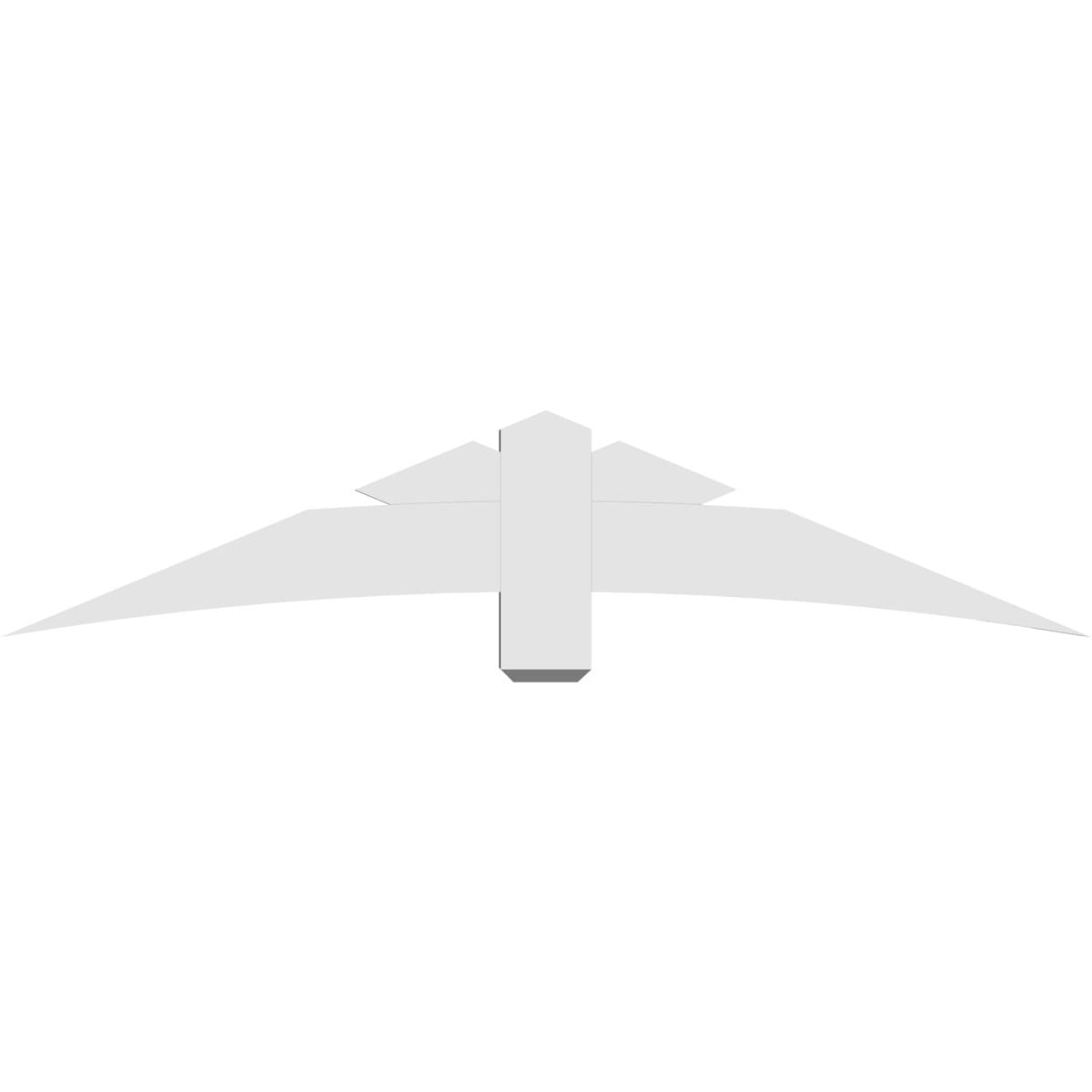 Ekena Millwork GBP072X15X0406ALB00 Exterior-Brackets-Braces - View #4