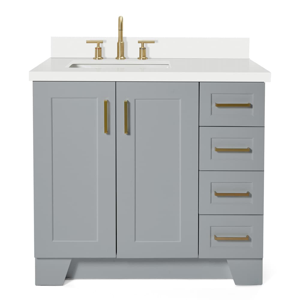 ARIEL Q037SLWQRVOGRY Bath-Vanity-Combo - View #2