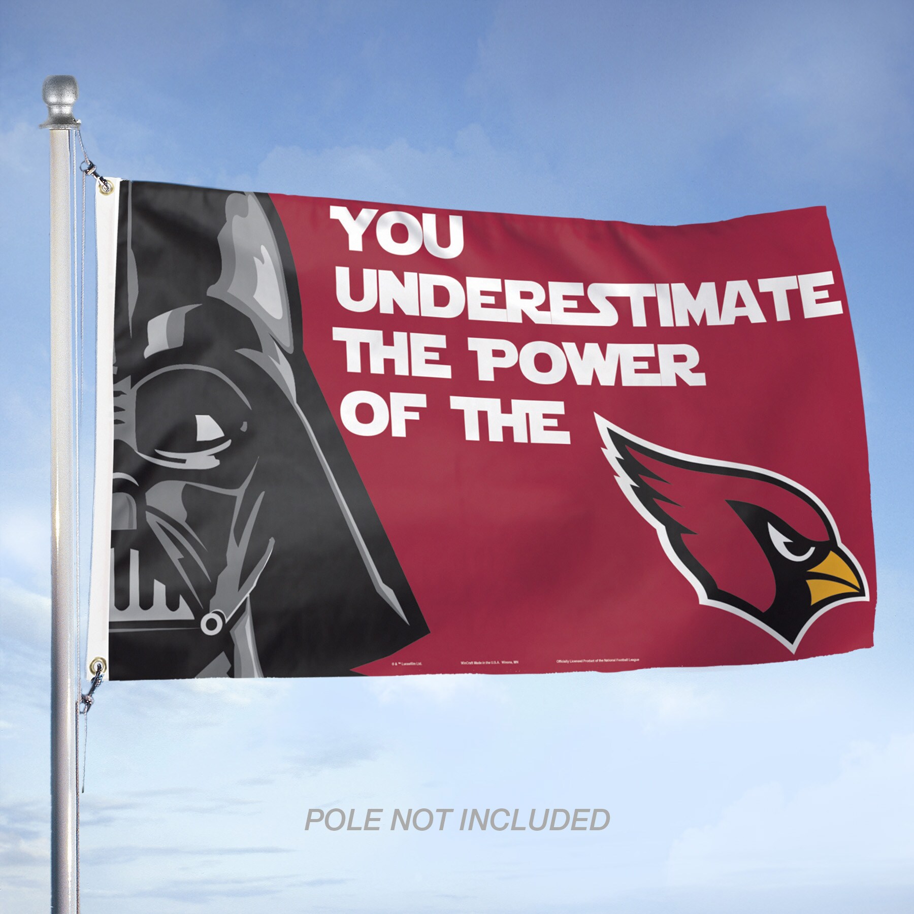 : WinCraft Arizona Cardinals 12 x 18 Double-Sided Garden Flag  : Sports & Outdoors