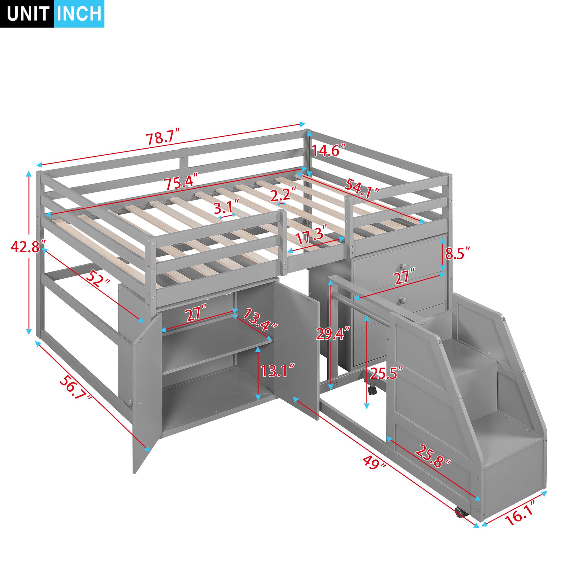 Yiekholo LL-0724AAE Bunk-Beds - View #8