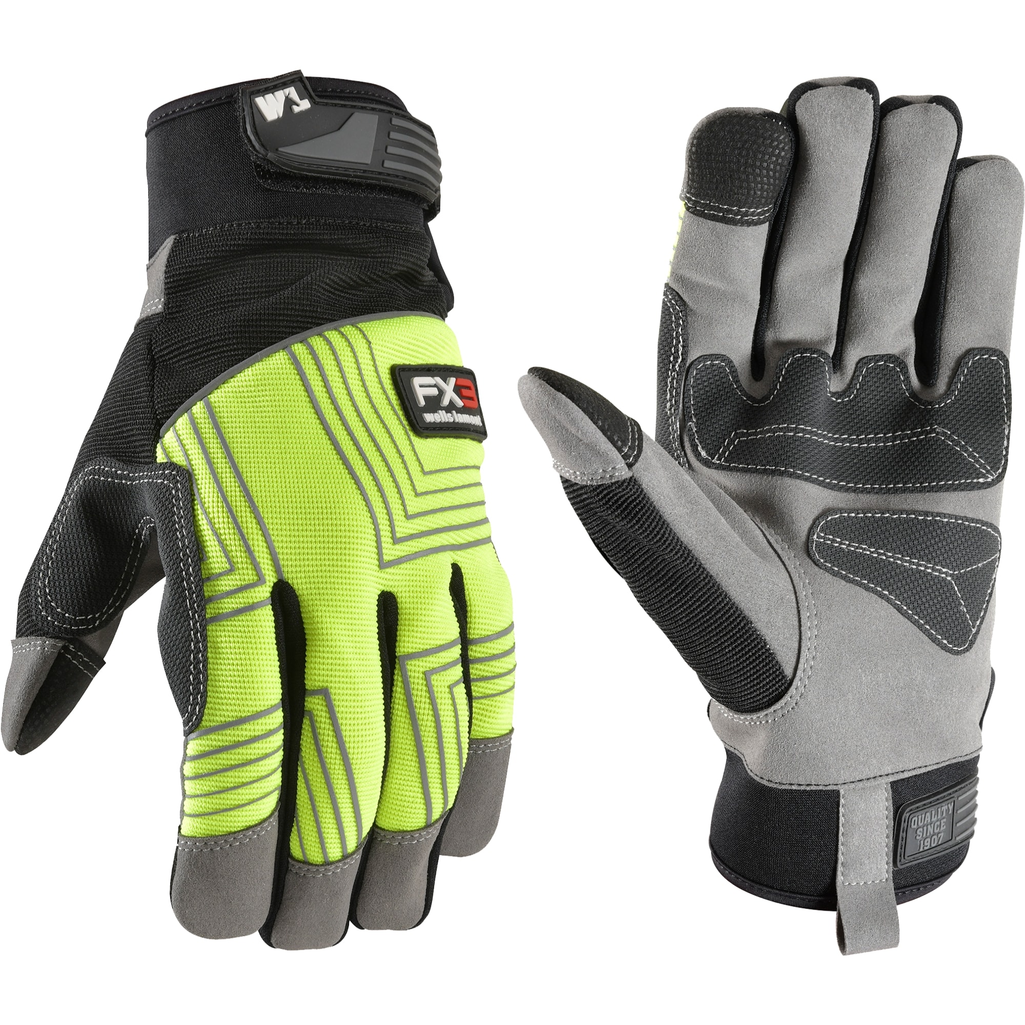 Wells Lamont 7864XL-L01 X-large Yellow Polyester Everyday Gloves 1 -Pairs