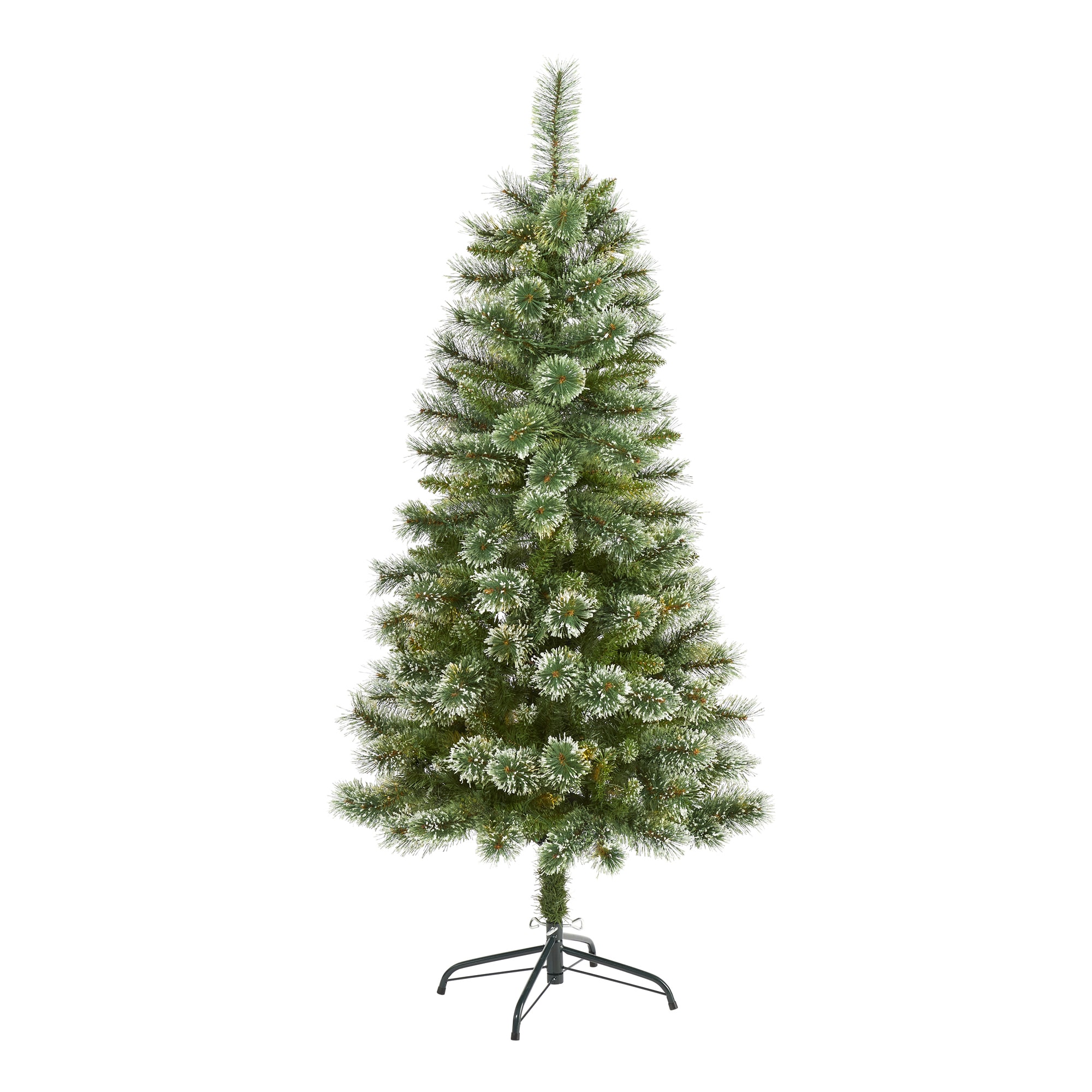 Nearly Natural T4506 5-ft Pine Slim Artificial Christmas Tree