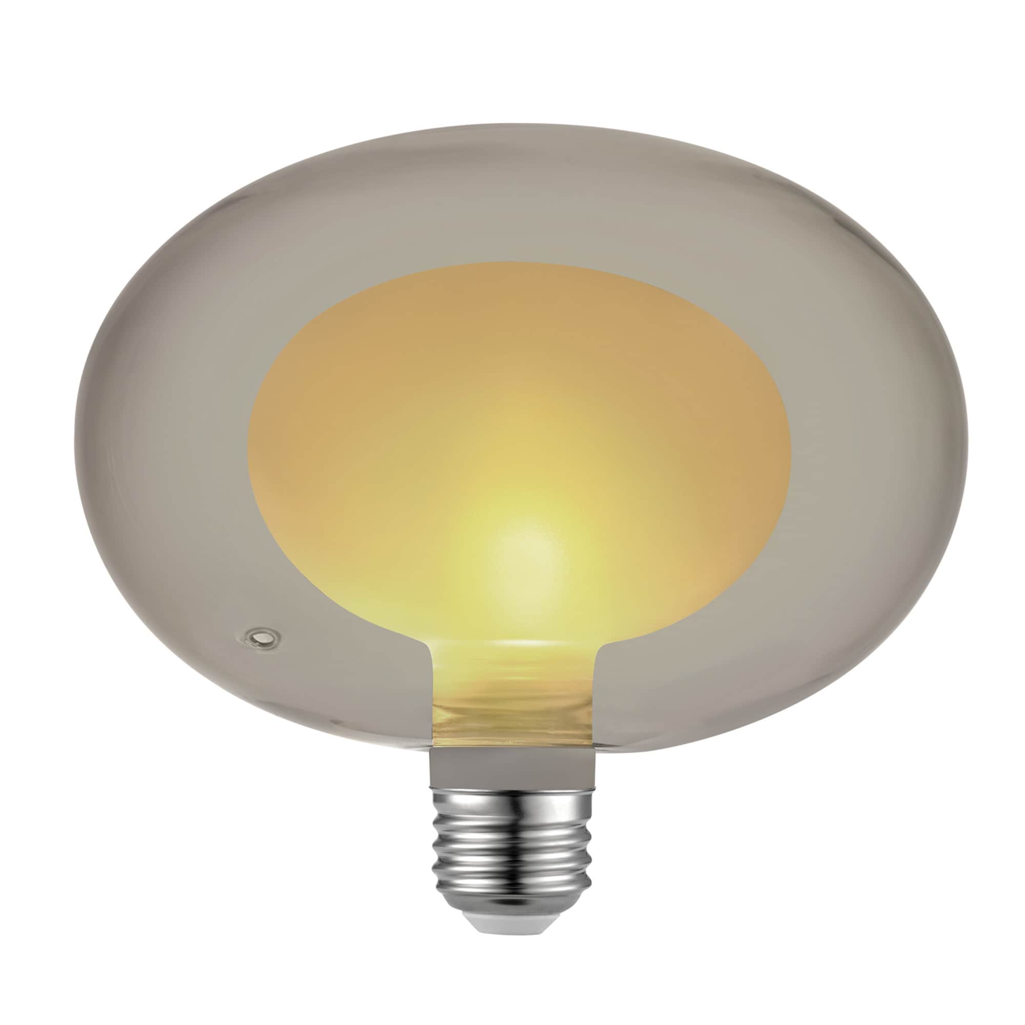 Globe Electric Luxe 10-Watt EQ Warm White Medium Base (e-26) Dimmable LED Globe Decorative in the Decorative Light Bulbs department at Lowes.com