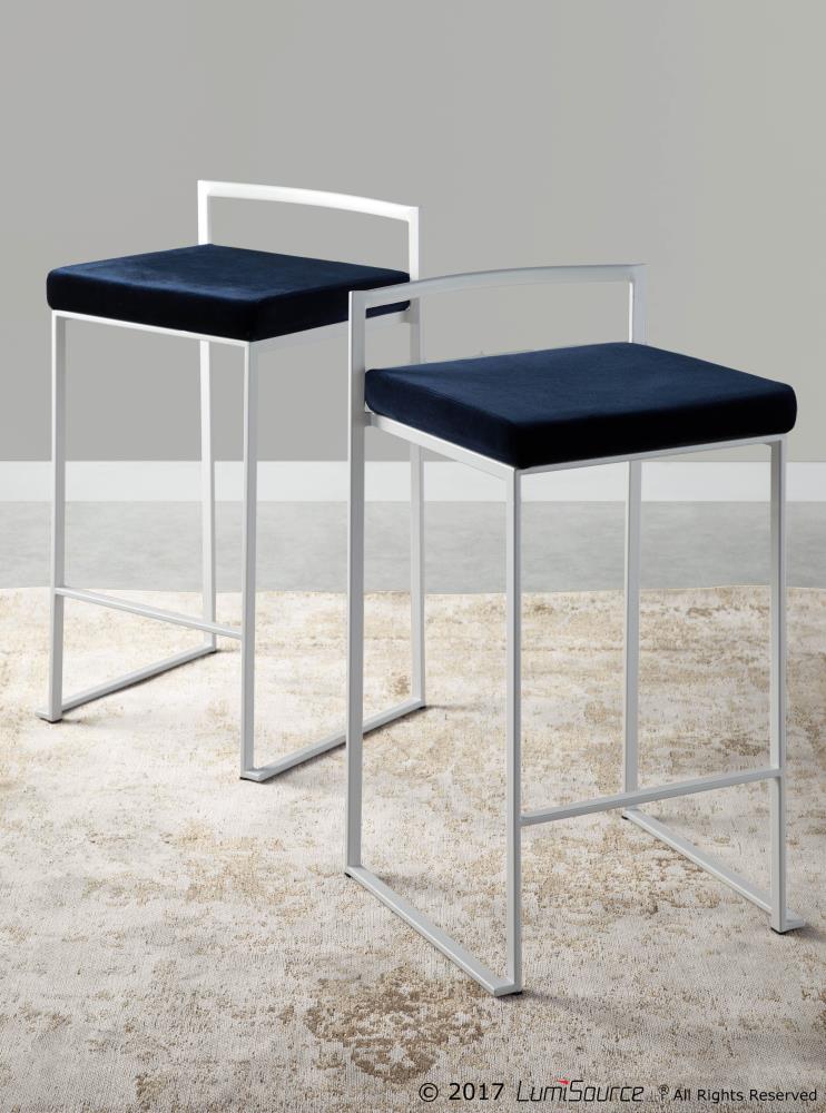 LumiSource B26-FUJI W+VBU2 stools - View #2