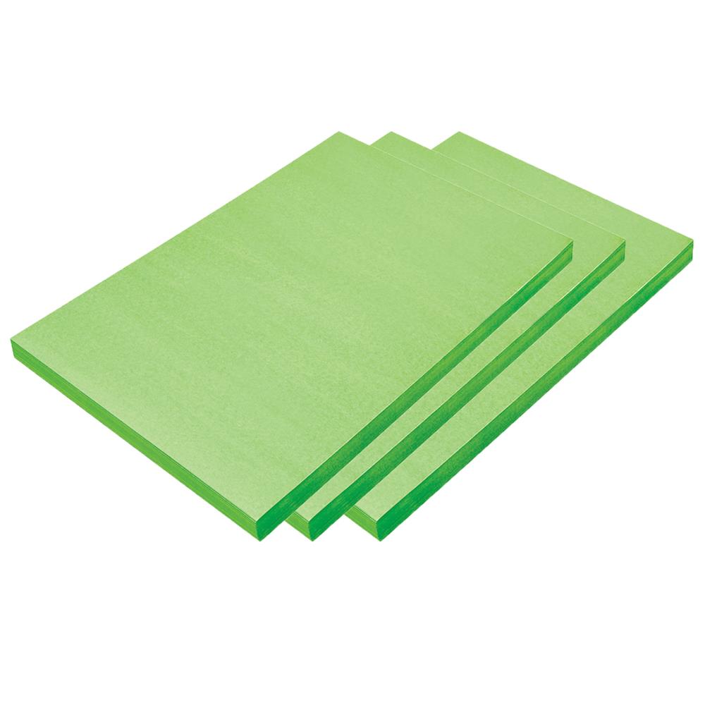 green construction paper
