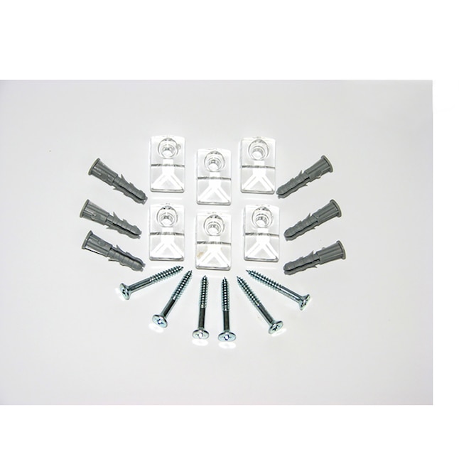 Mirror Clips In The Accessories, Wall Mirror Clips Kit