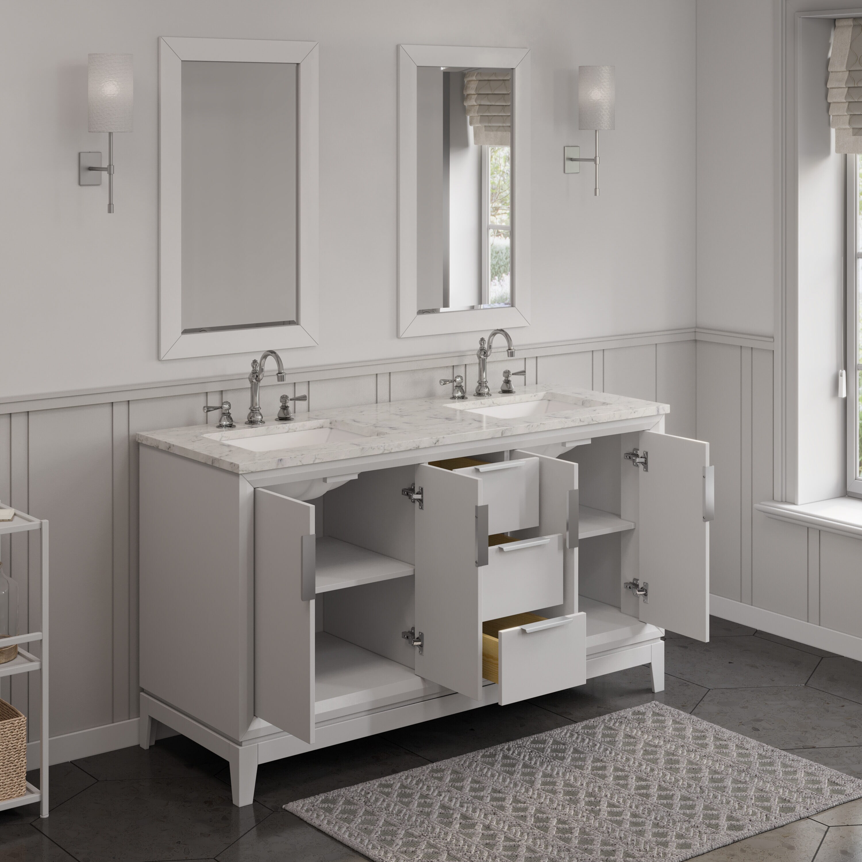 Water Creation VEL060CWPW00 Bath-Vanity-Combo - View #7