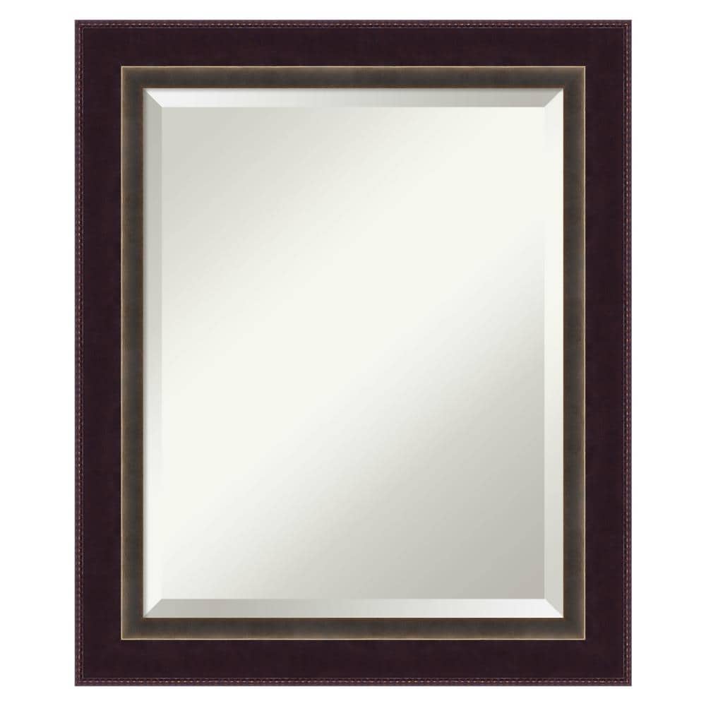 Amanti Art DSW01010 Signore 20.25-Inches W x 24.25-Inches H Rectangle Signore Bronze Framed Wall Mirror