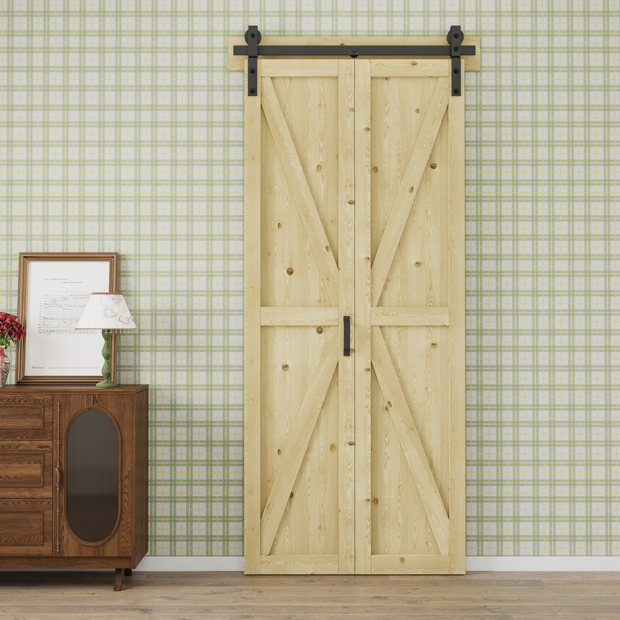 AINLARRY ZDGC-BD-PK-40 Barn-Doors - View #2