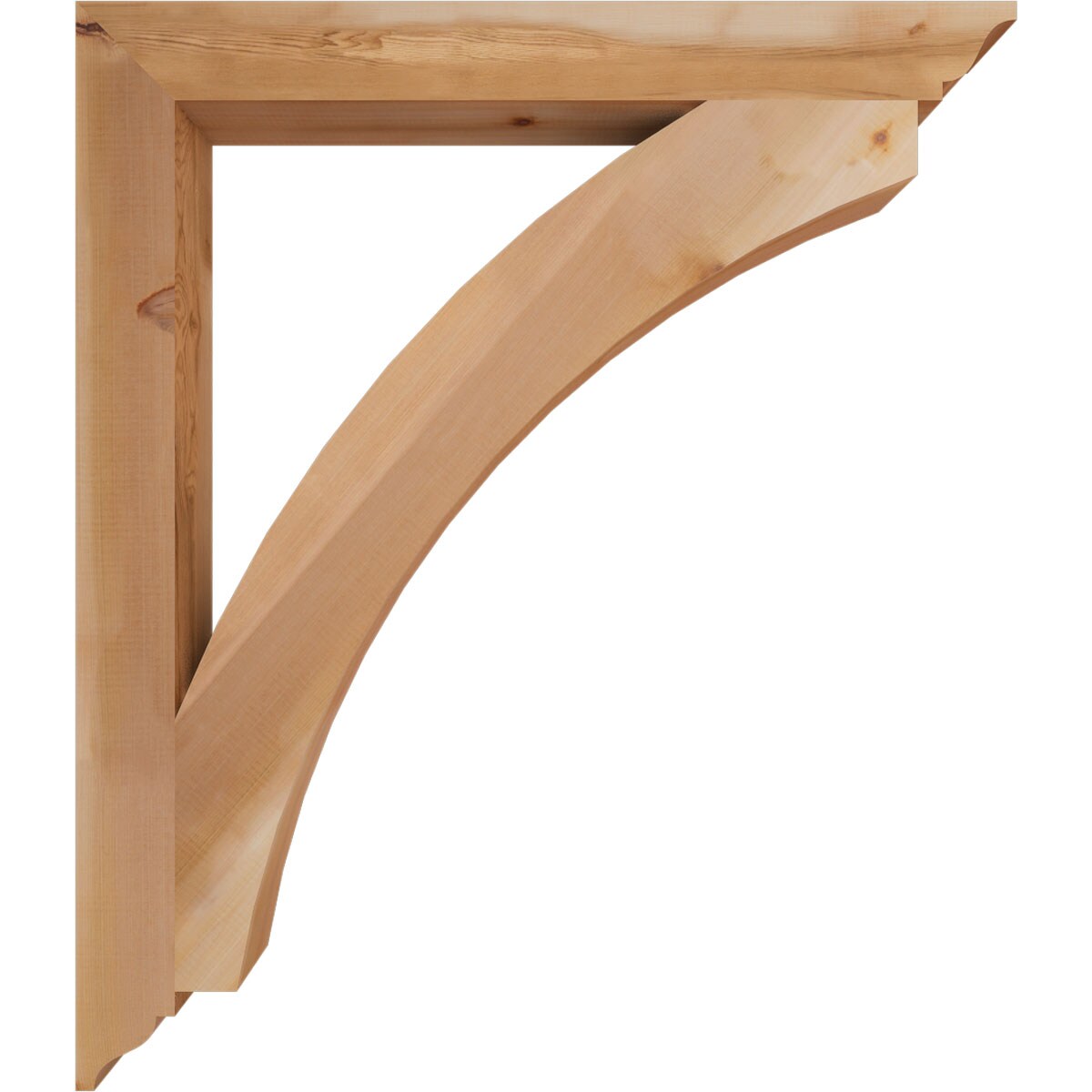 Ekena Millwork BKT04X38X44THR01SWR Exterior-Brackets-Braces - View #3