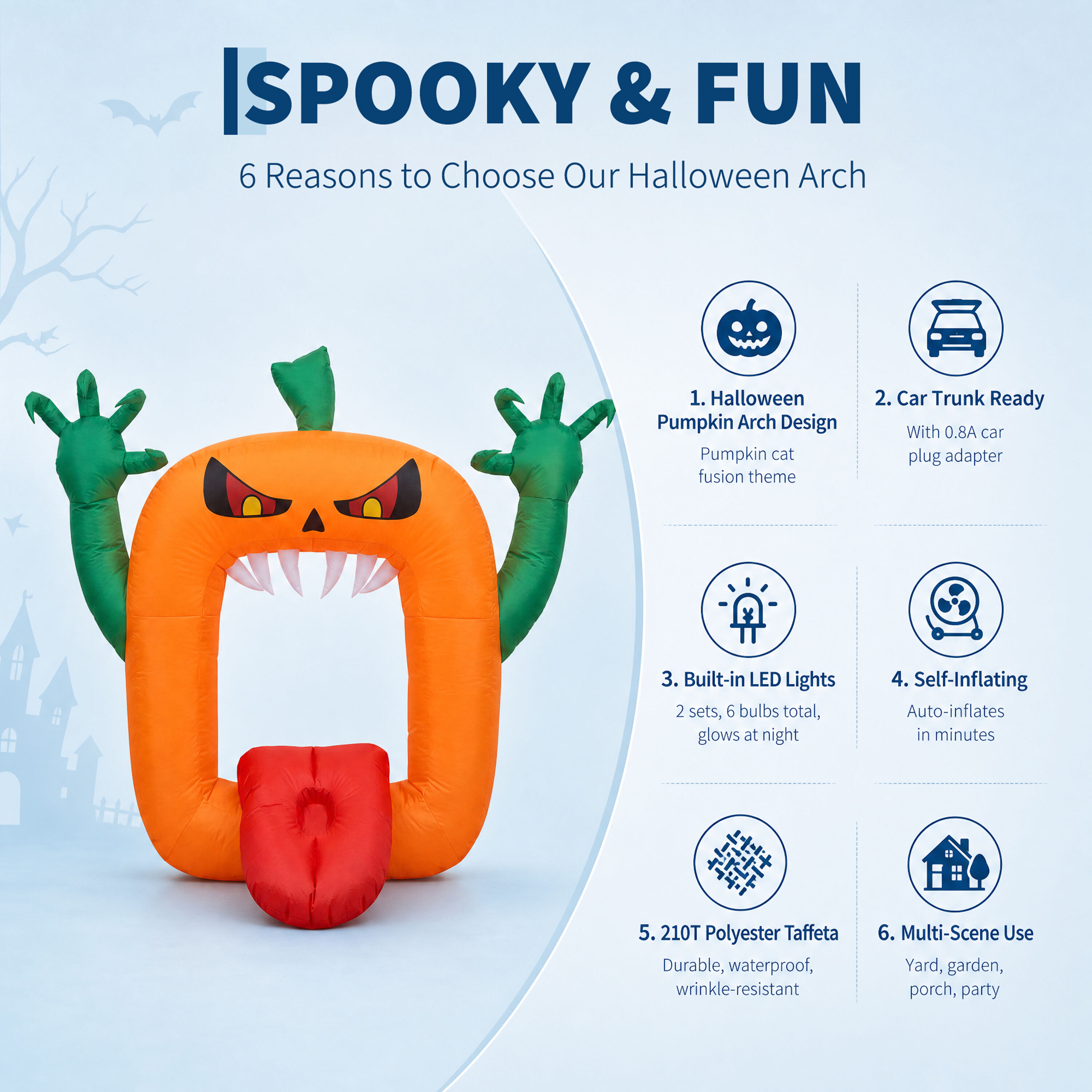 DEXSO CFIOL39YLAY01WZ Outdoor-Halloween-Decor - View #4